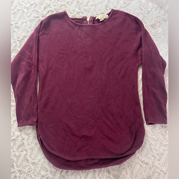 Michael Kors Tops - Michael Kors Burgundy Blouse